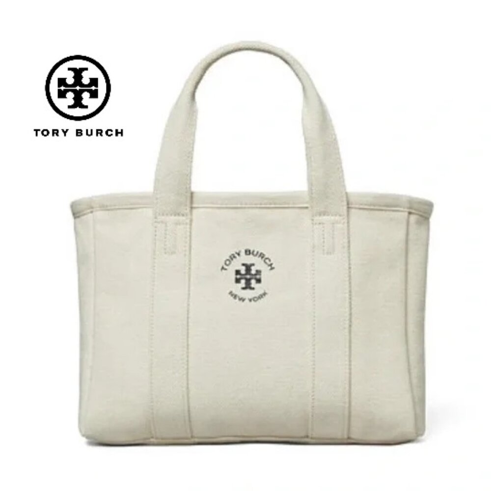 NWT TORY BURCH CANVAS MINI TOTE